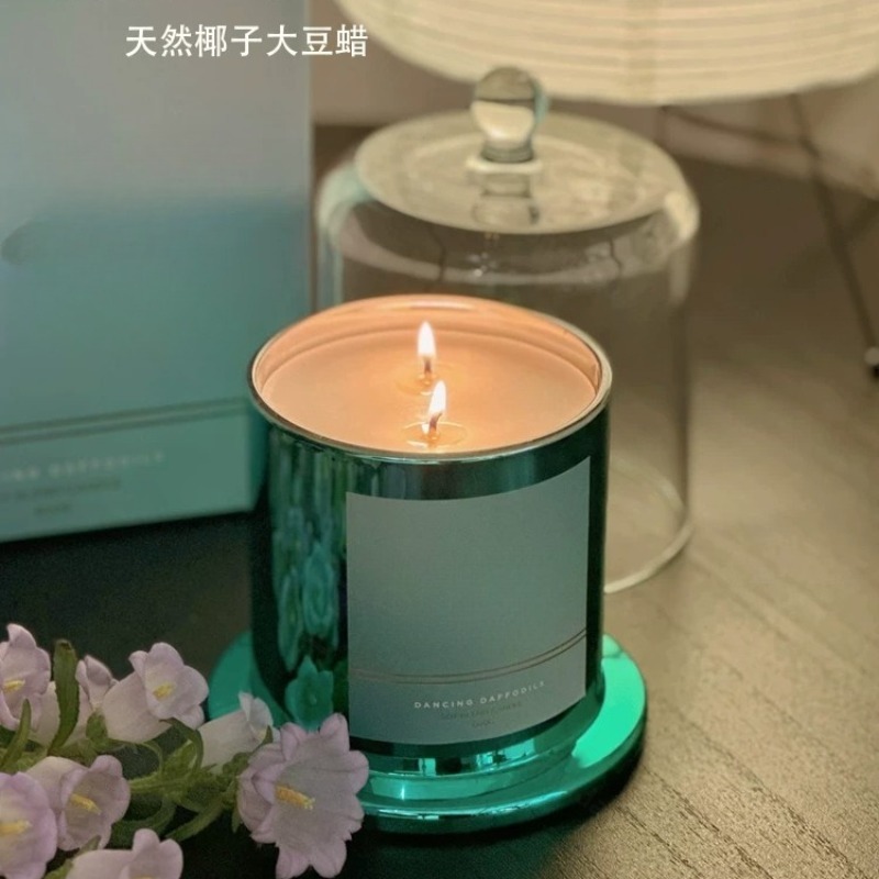 Home Fragrance Non Toxic - Set Lilin Aromaterapi Wangi Kelapa Kedelai