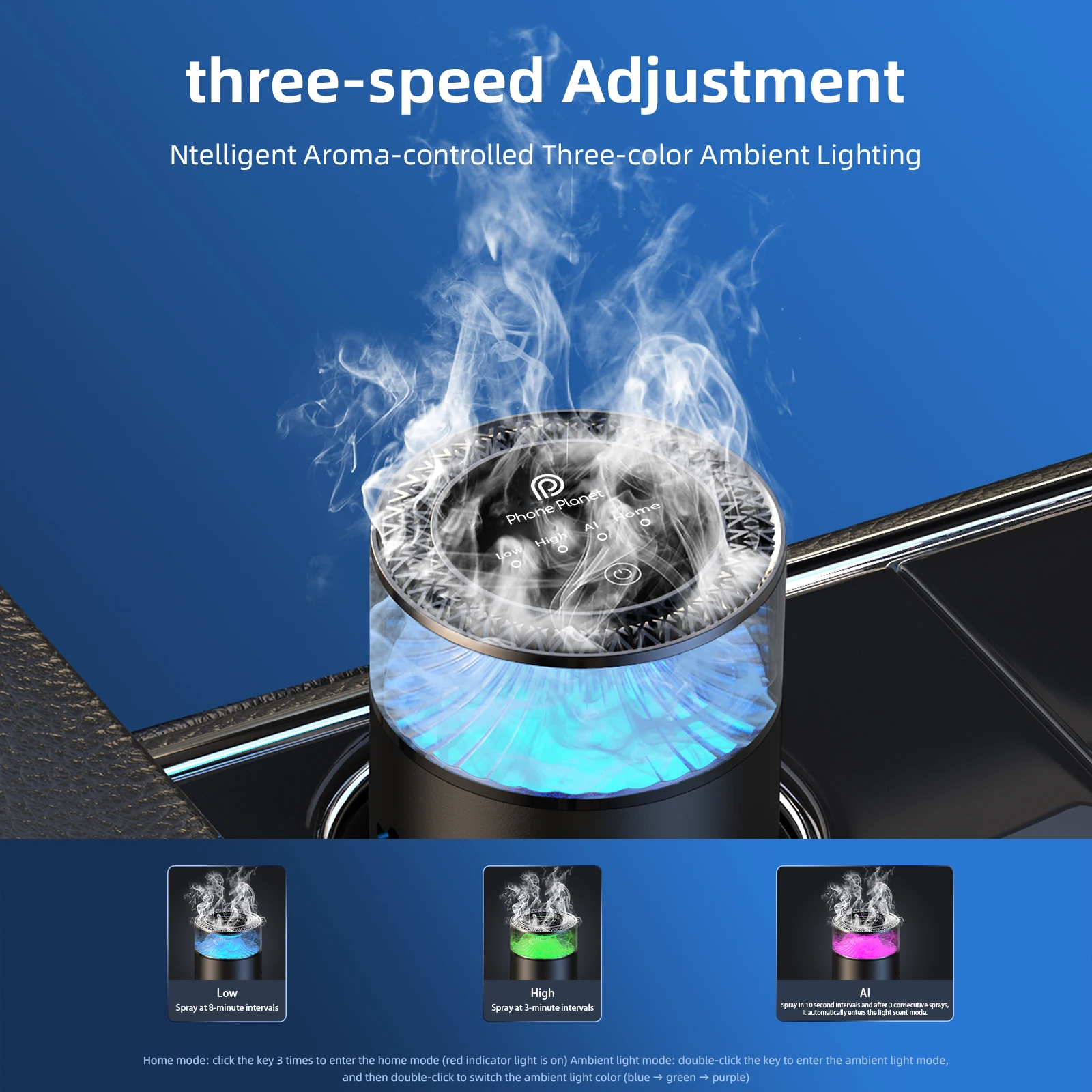 Penyebar Aroma Cerdas 2-in-1 u - Home Fragrance Gift ulasan dan harga